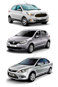 alquiler de autos volkswagen gol, renault sandero, ford focus